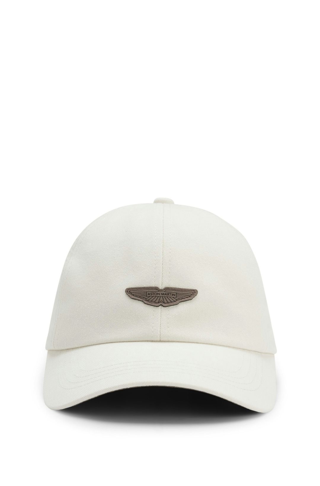 Kšiltovka BOSS x ASTON MARTIN z bavlněného kepru - Open White