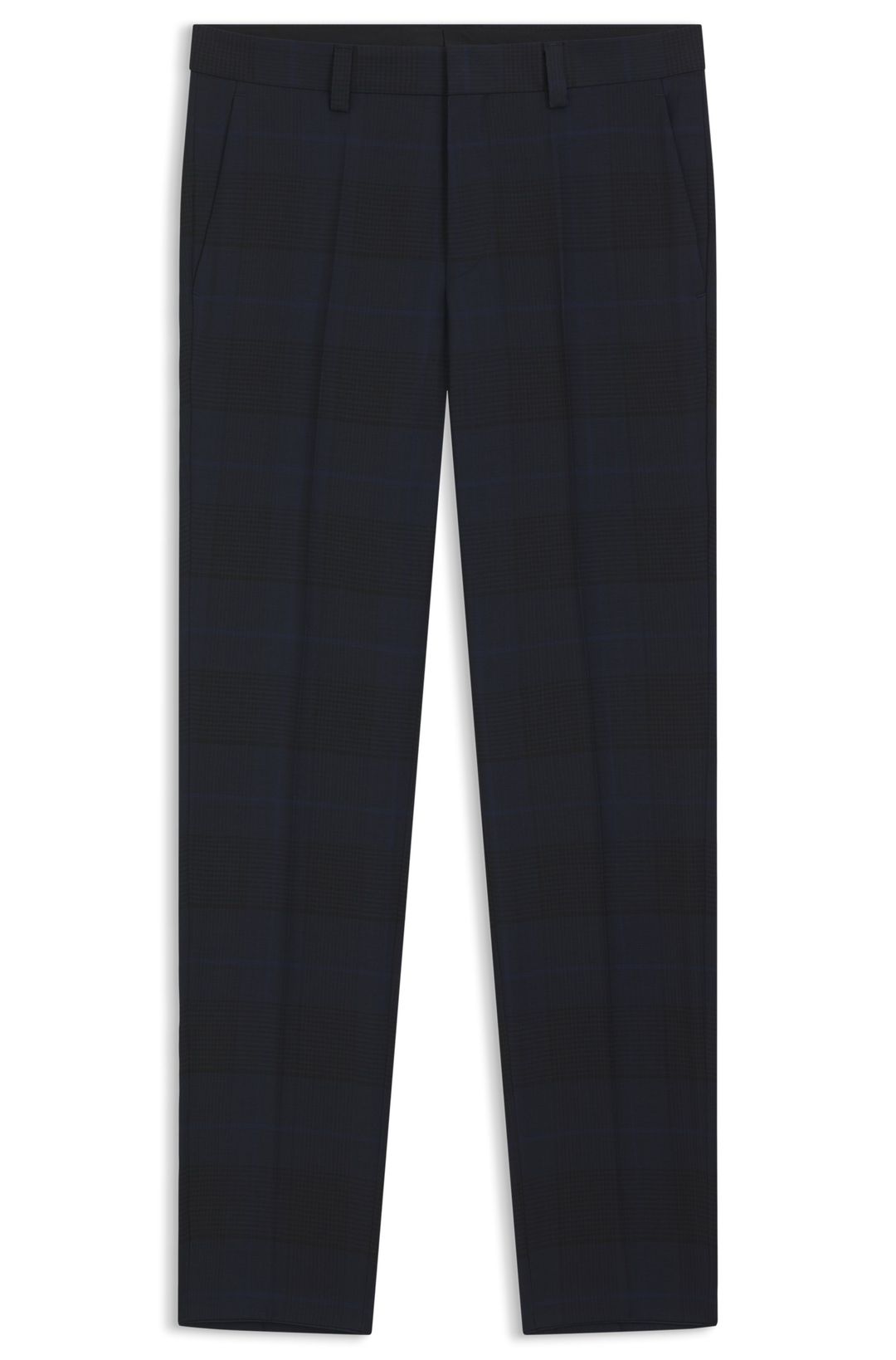 Extra úzké kalhoty z panenské vlny - Dark Blue