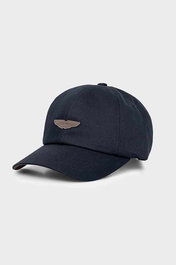 Kšiltovka BOSS x ASTON MARTIN z bavlněného kepru - Dark Blue