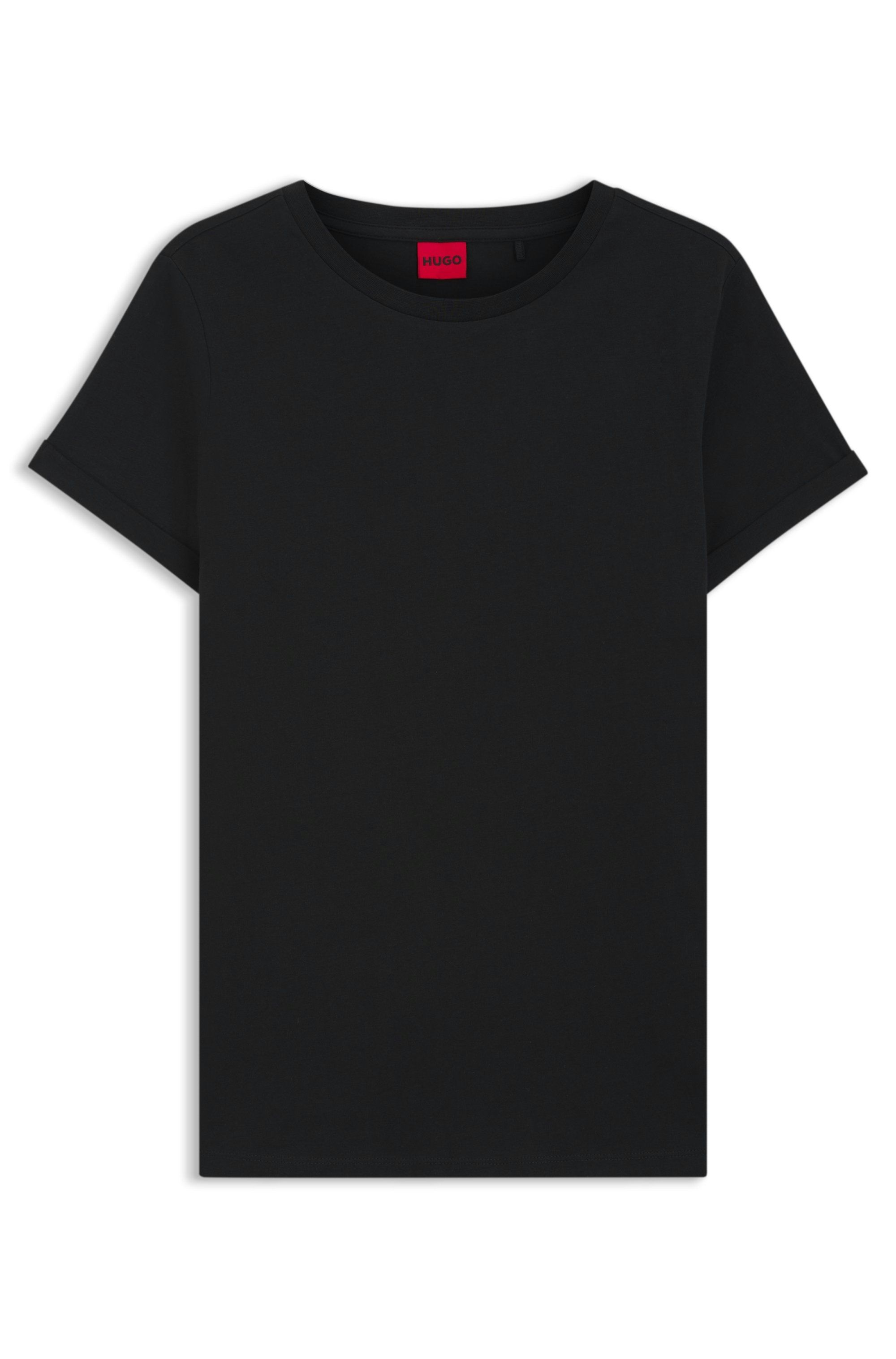 The Plain Tee 10209413 01 - Black