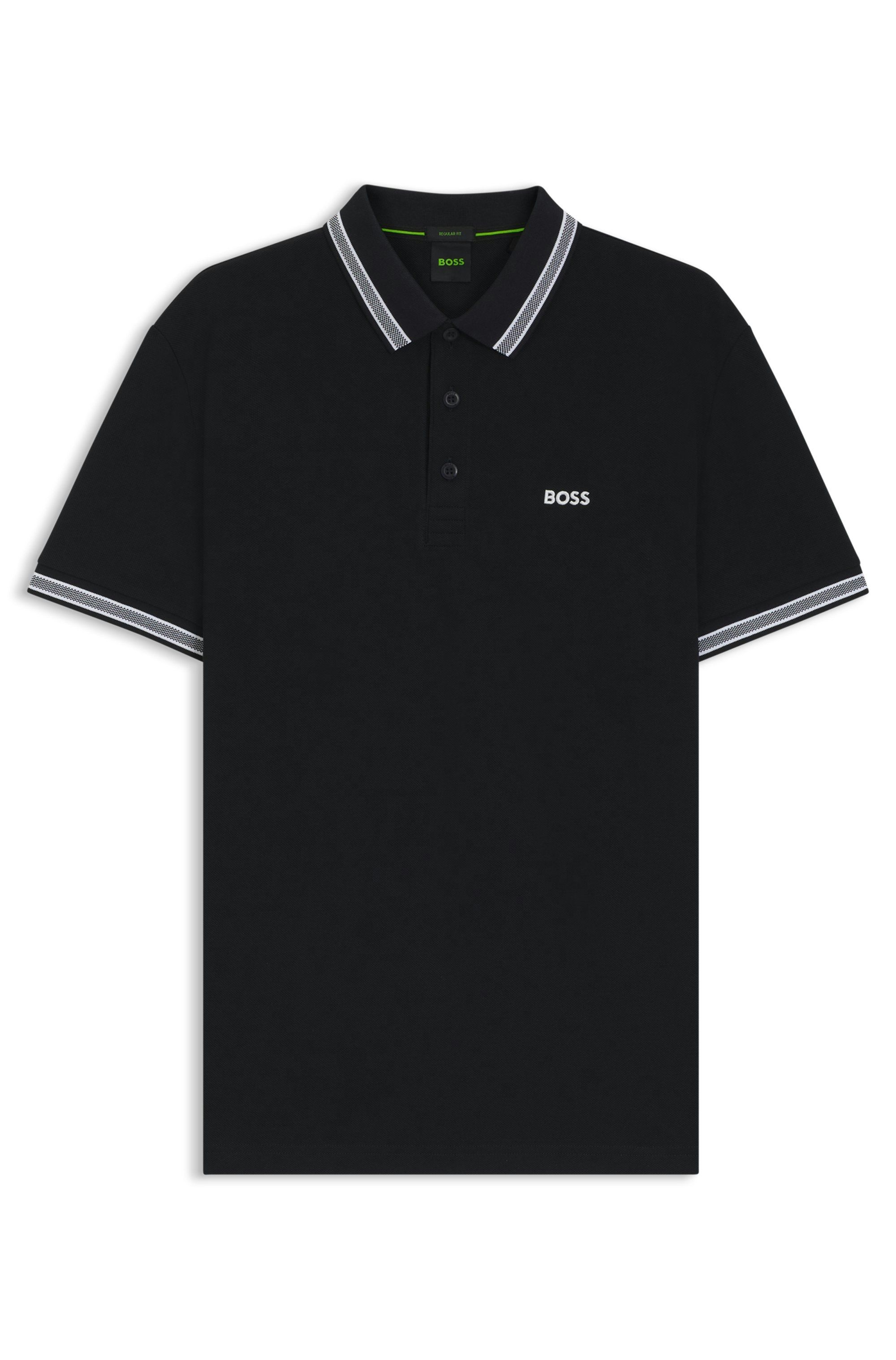 Polotričko BOSS z bavlněného piké - Dark Blue