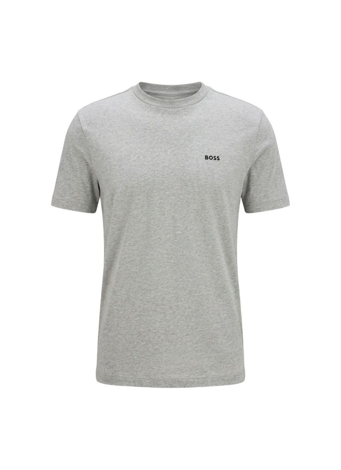 Tričko z elastické bavlny s logem - Open Grey