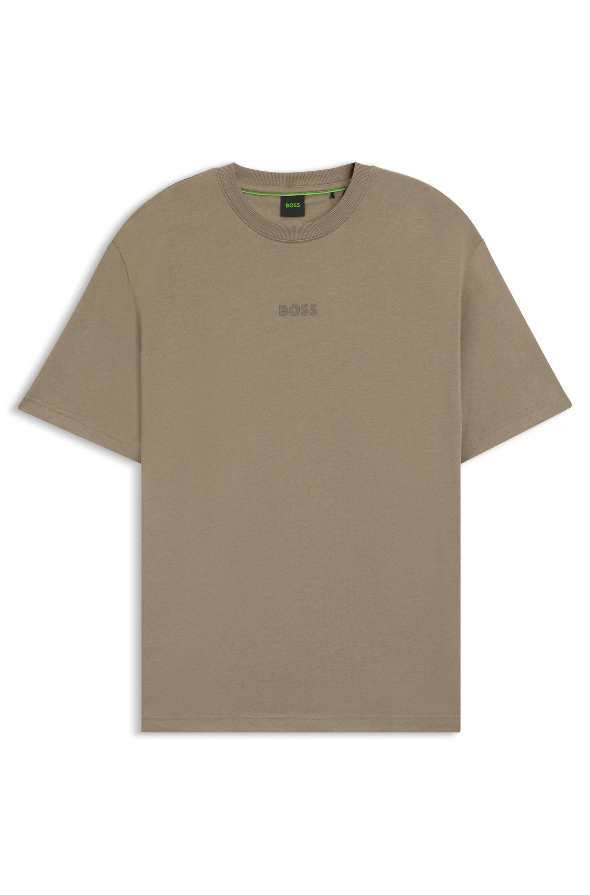 Bavlněné tričko s logem - Light/Pastel Green