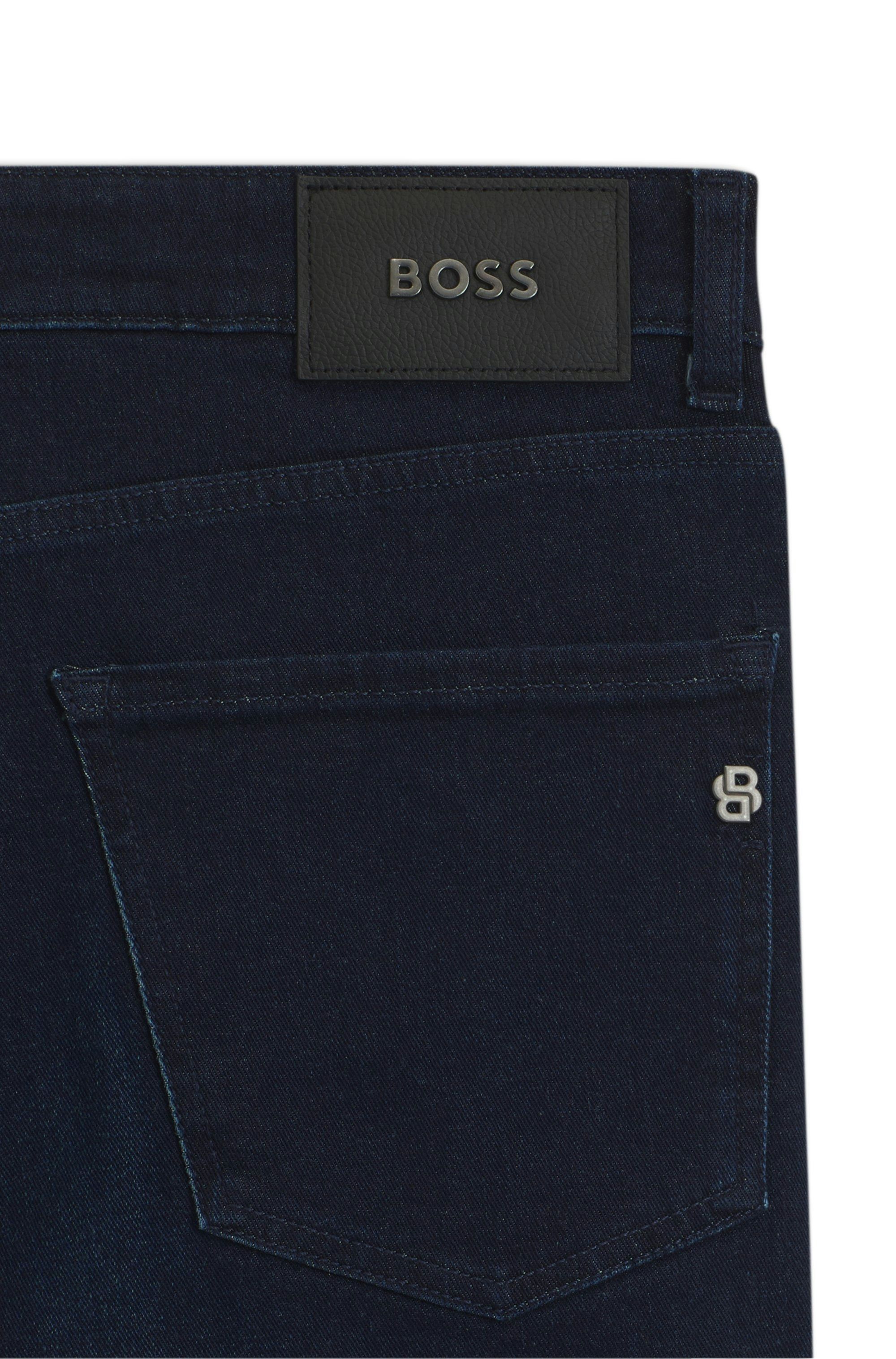 Džíny Delaware slim fit z tmavě modrého denimu - Navy