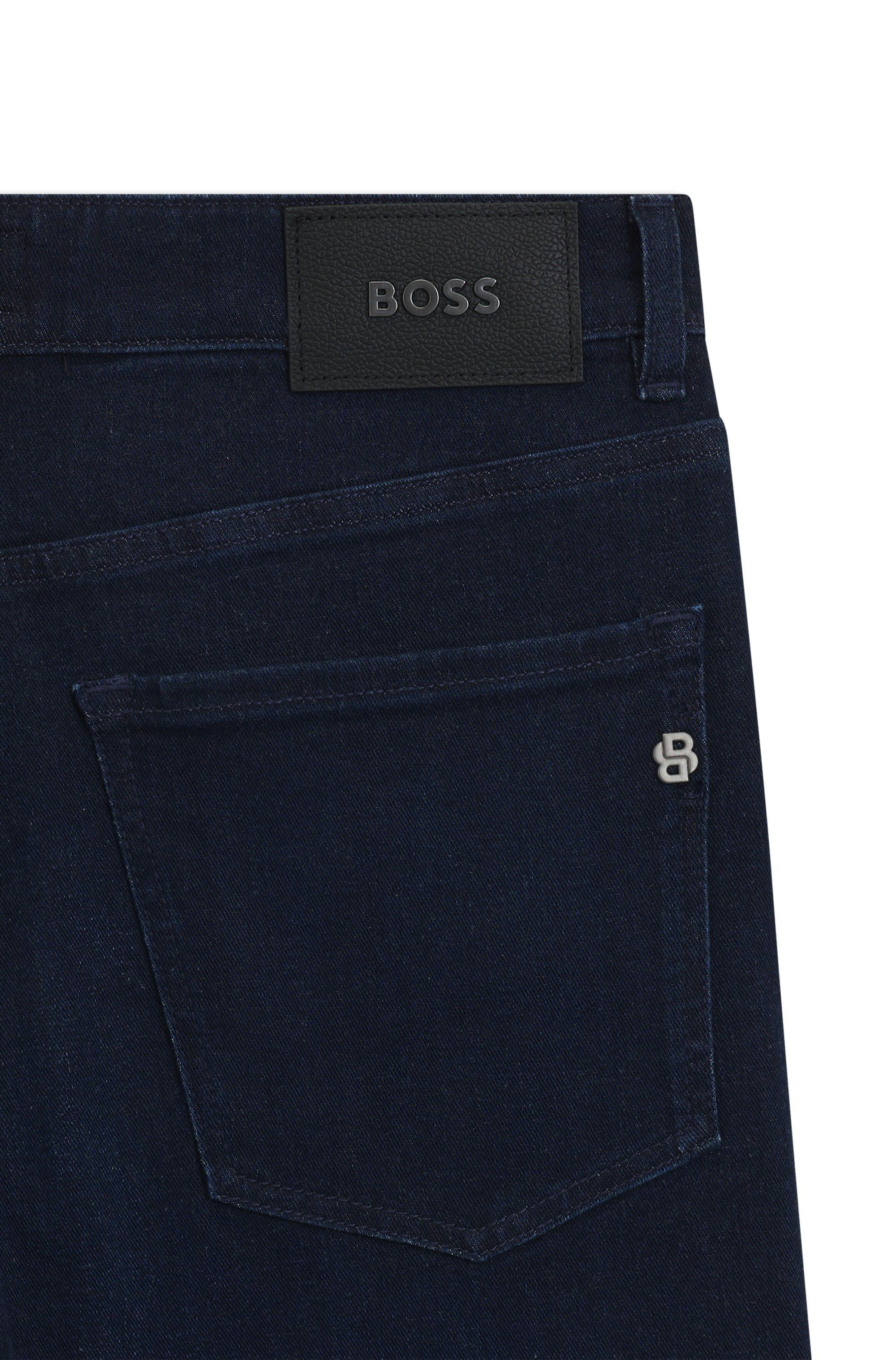 Džíny Maine regular fit z tmavě modrého denimu - Navy