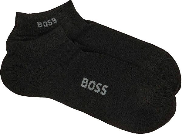 Dvojbalení kotníkových ponožek z bambusové směsi - Black