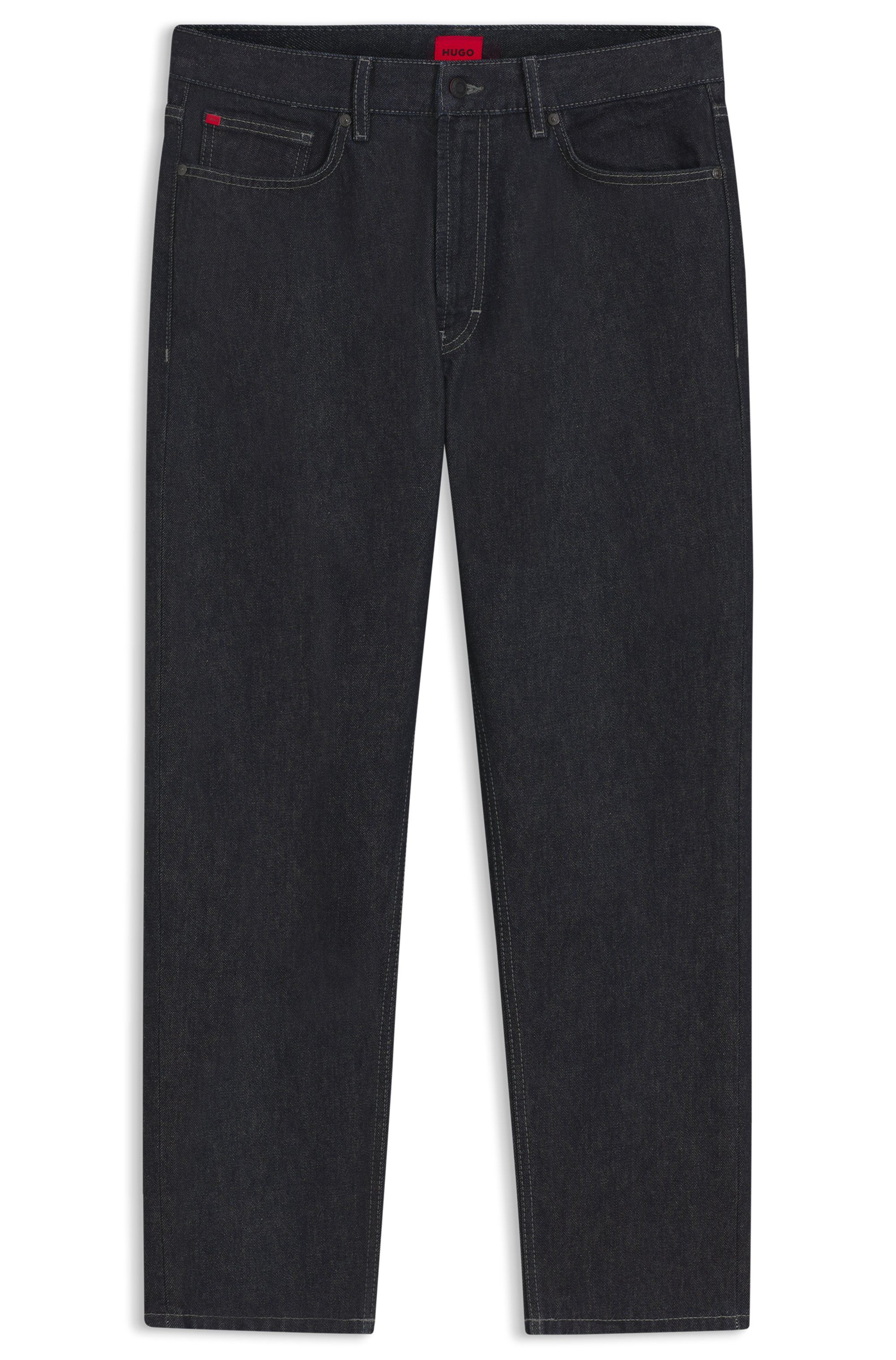 Džíny volného střihu z tmavě modrého denimu - Navy