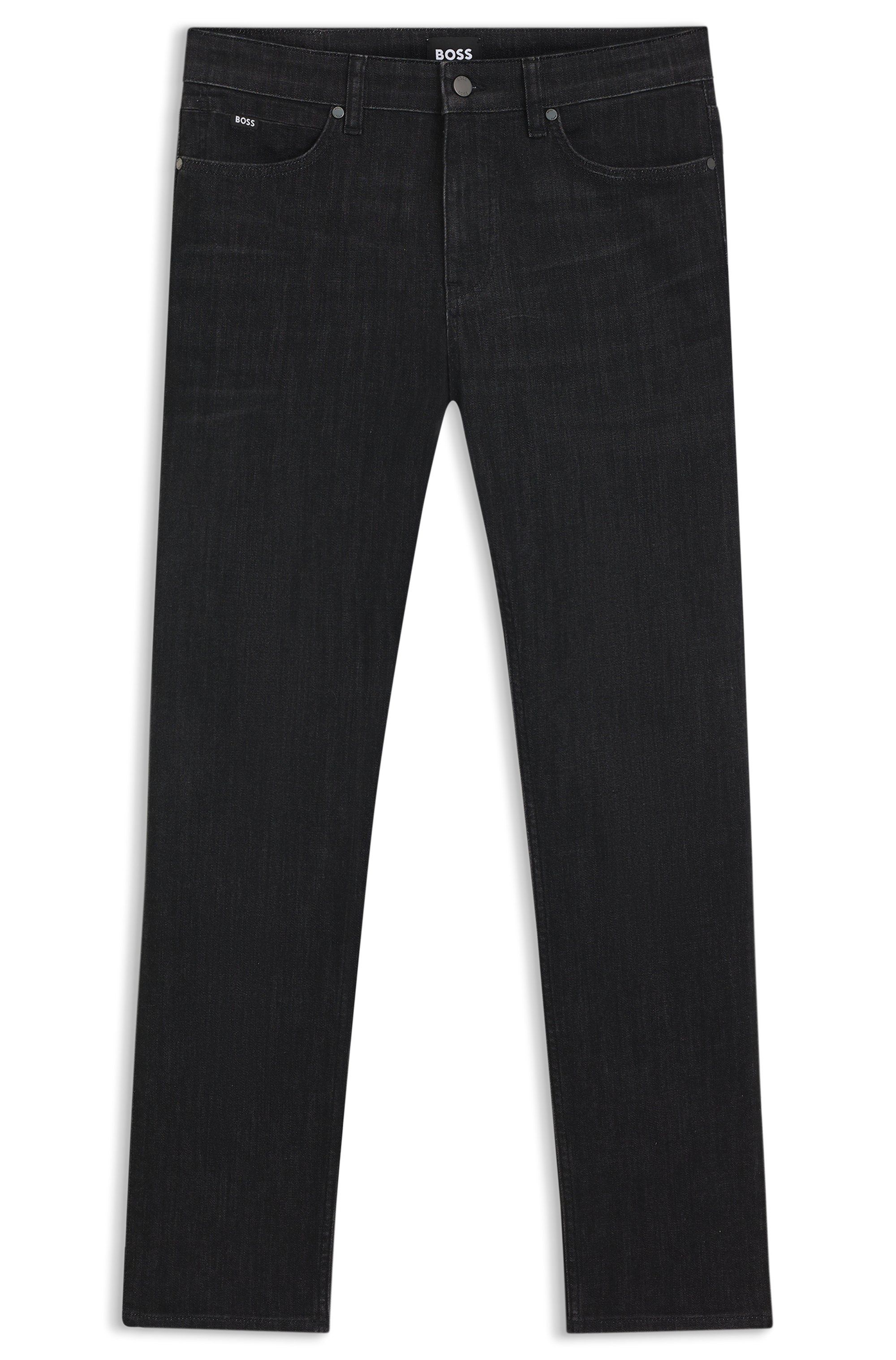 Džíny Delaware slim fit z modrého nemačkavého denimu - Bright Blue