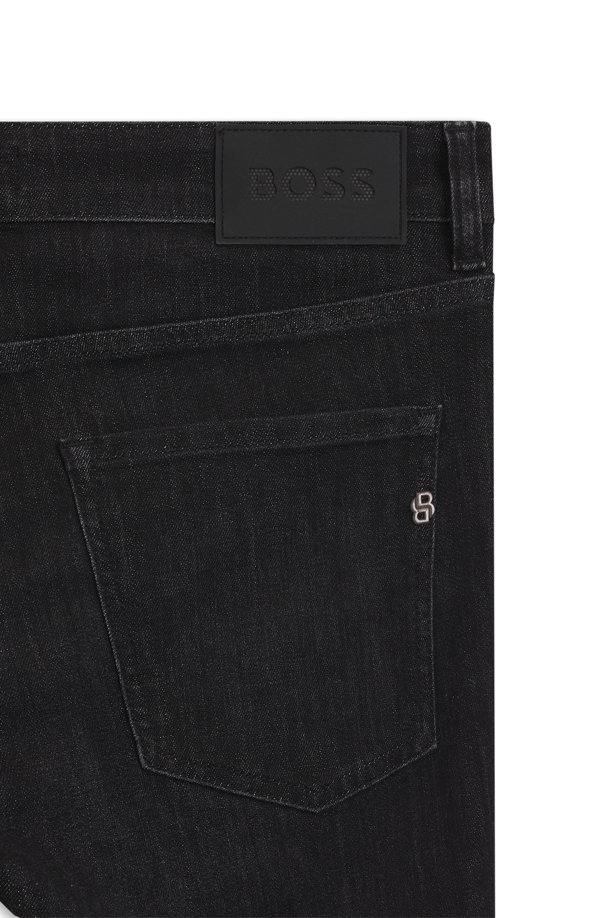 Džíny Delaware slim fit z modrého nemačkavého denimu - Bright Blue