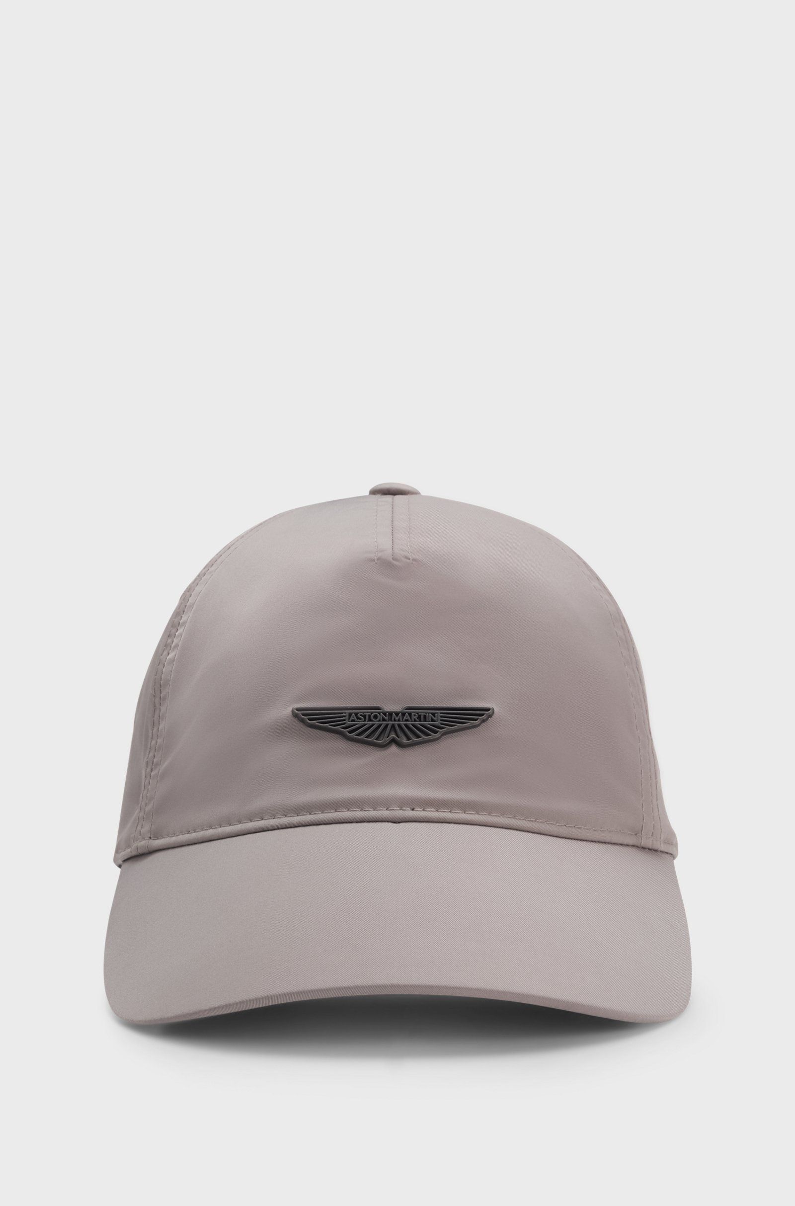 Voděodolná čepice BOSS x ASTON MARTIN - Open Grey