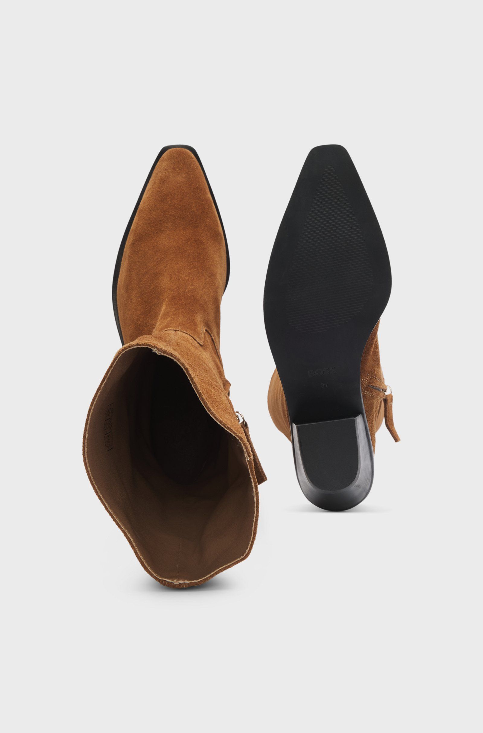 Kotníkové boty BOSS Niara Bootie 50