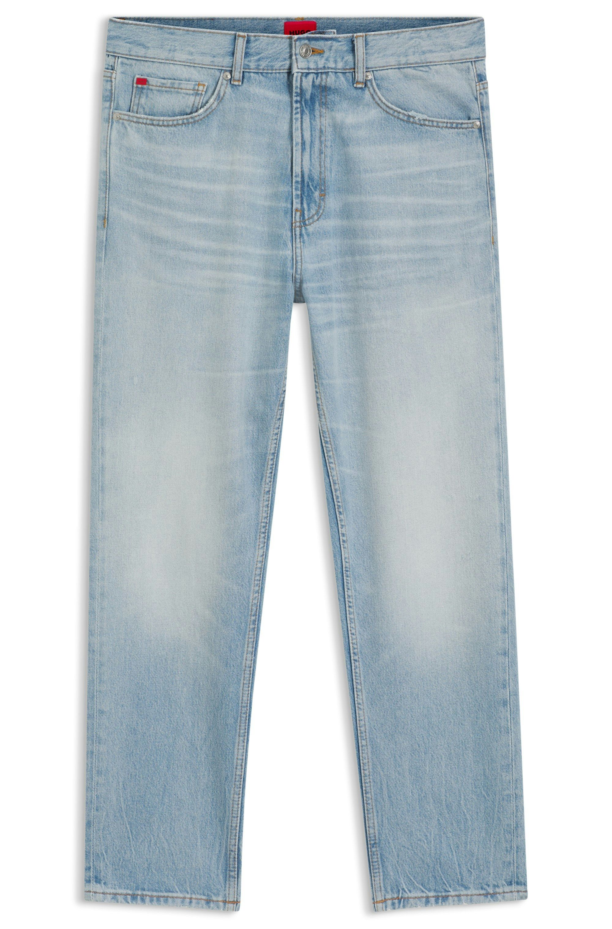 Džíny zúženého střihu z jasně modrého denimu - Bright Blue