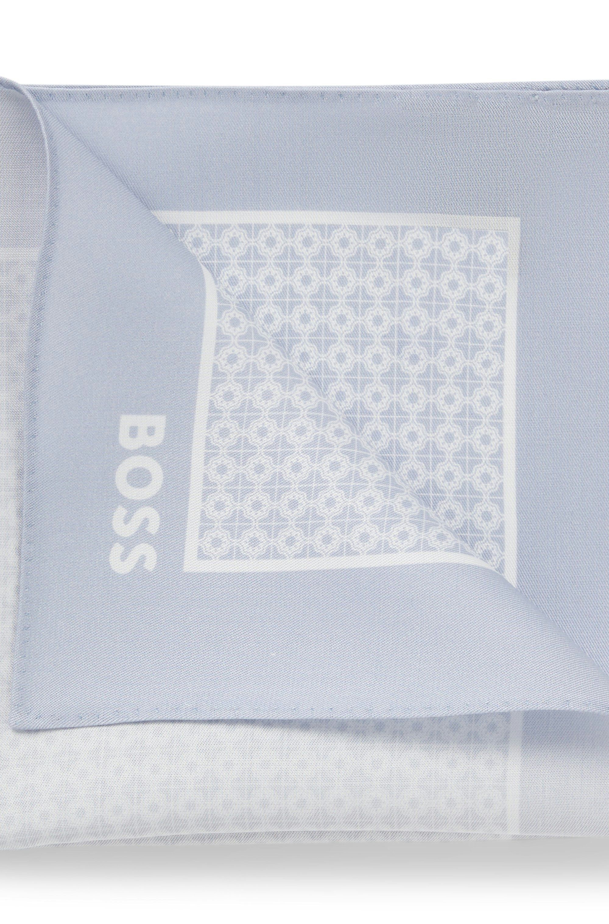 H-POCKET SQ-222 10278990 01 - Light/Pastel Blue