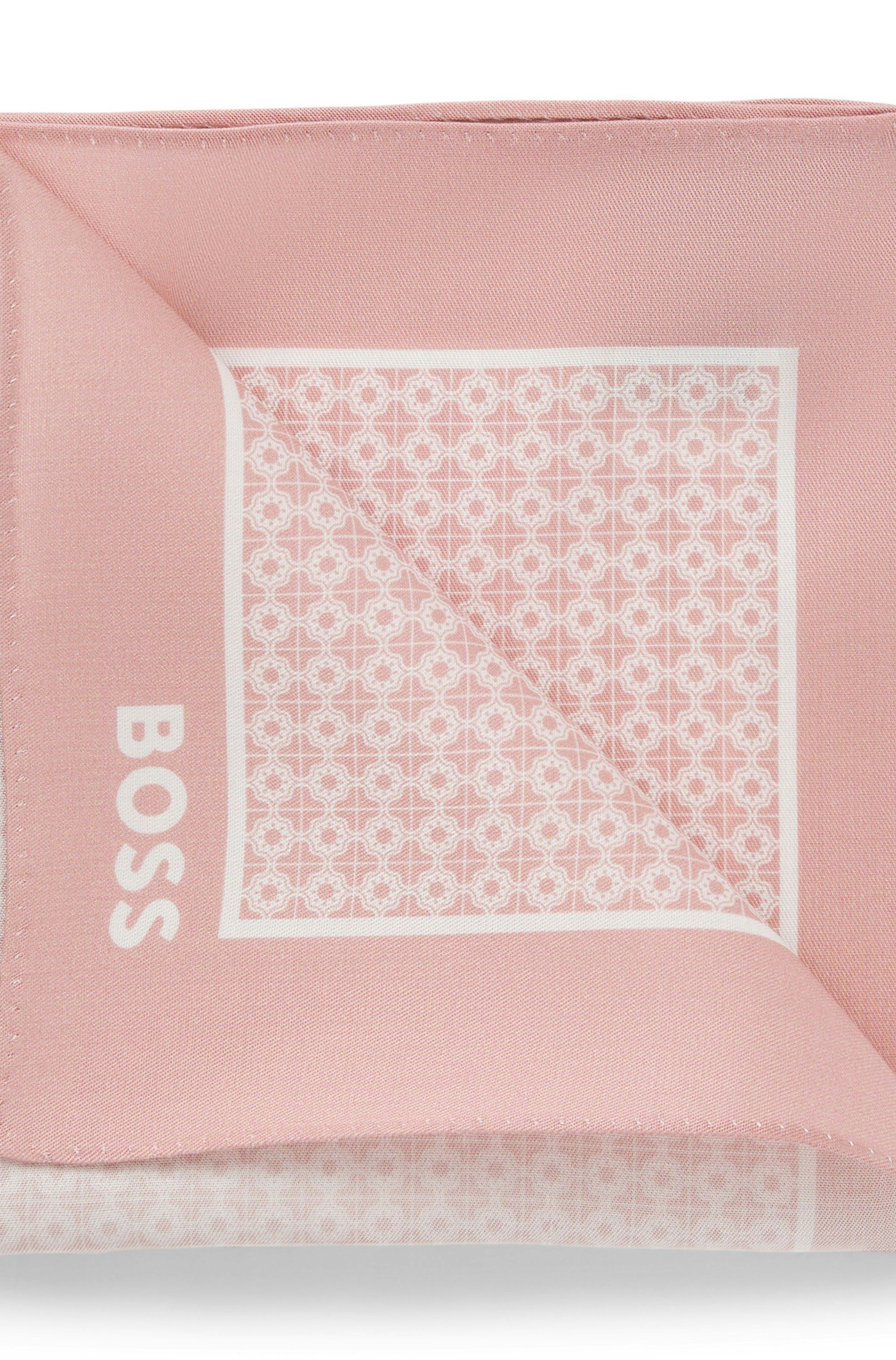 H-POCKET SQ-222 10278990 01 - Light/Pastel Pink