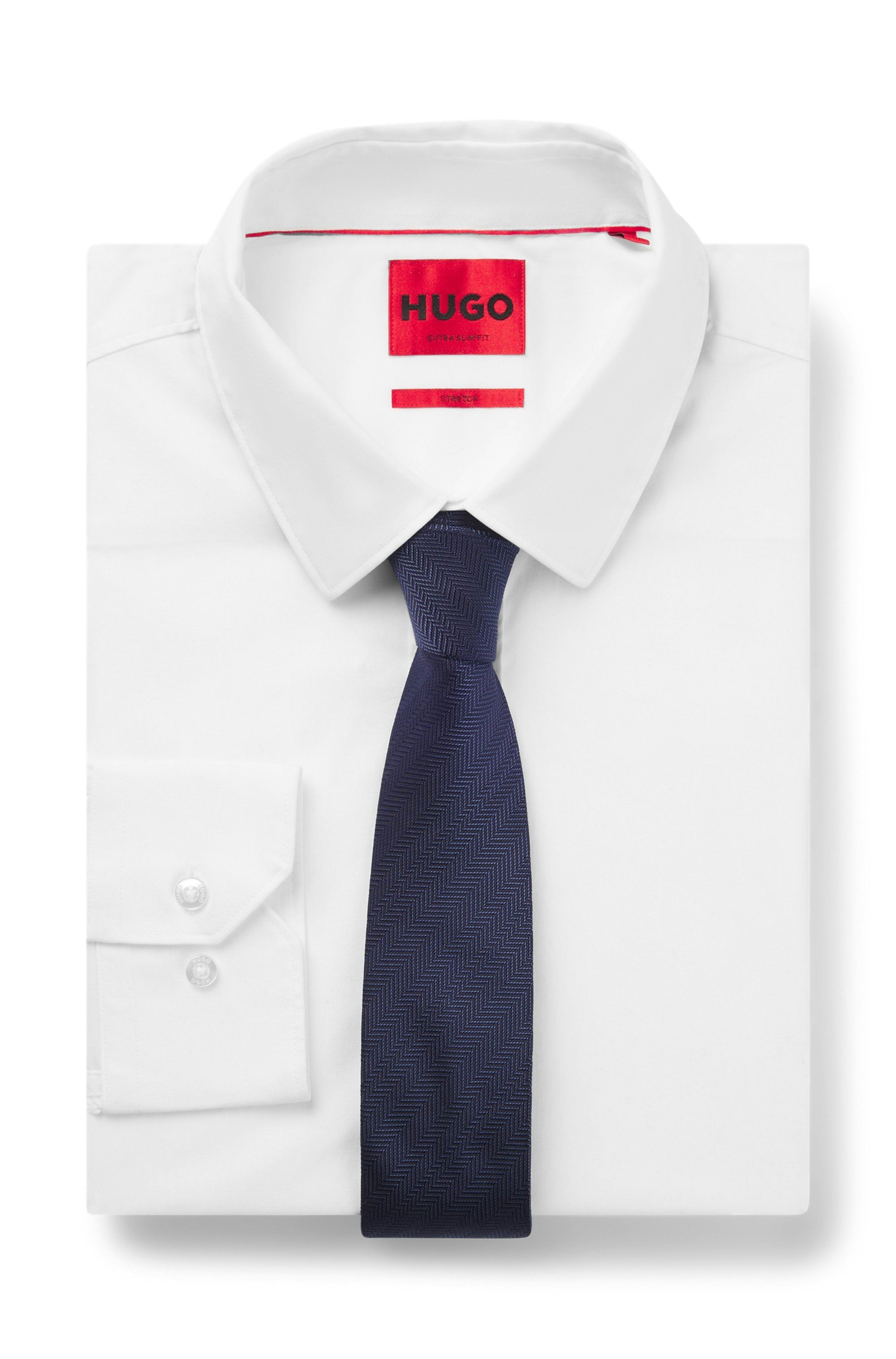 Tie cm 6 10281359 01 - Dark Blue