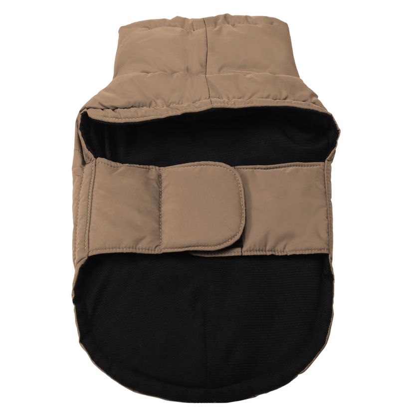 Zateplená bunda pro psa - Camel - galerie #1