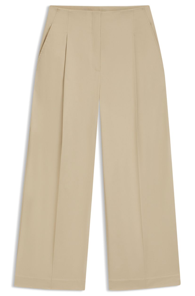 Culottes volného střihu ze strečové bavlny