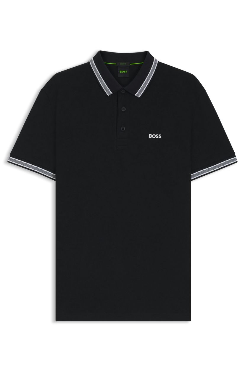 Polotričko BOSS z bavlněného piké - Dark Blue