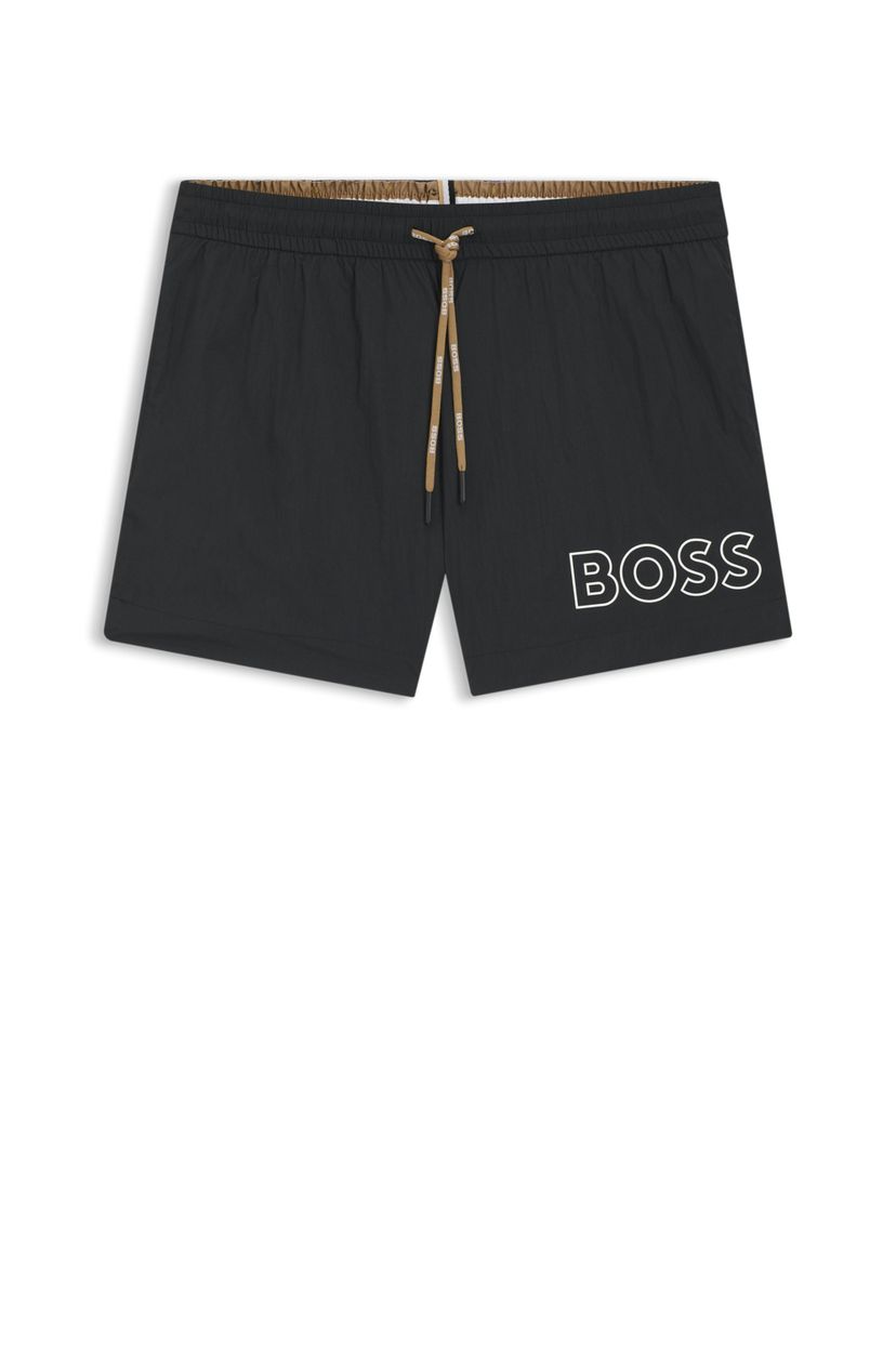Pánské plavkové šortky BOSS - Black