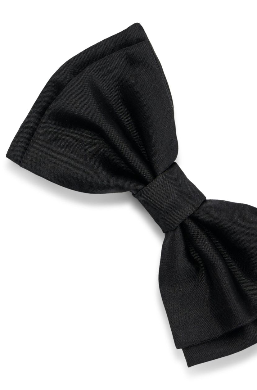Dárková sada hedvábného motýlka a nákrčníku - Black - galerie #4