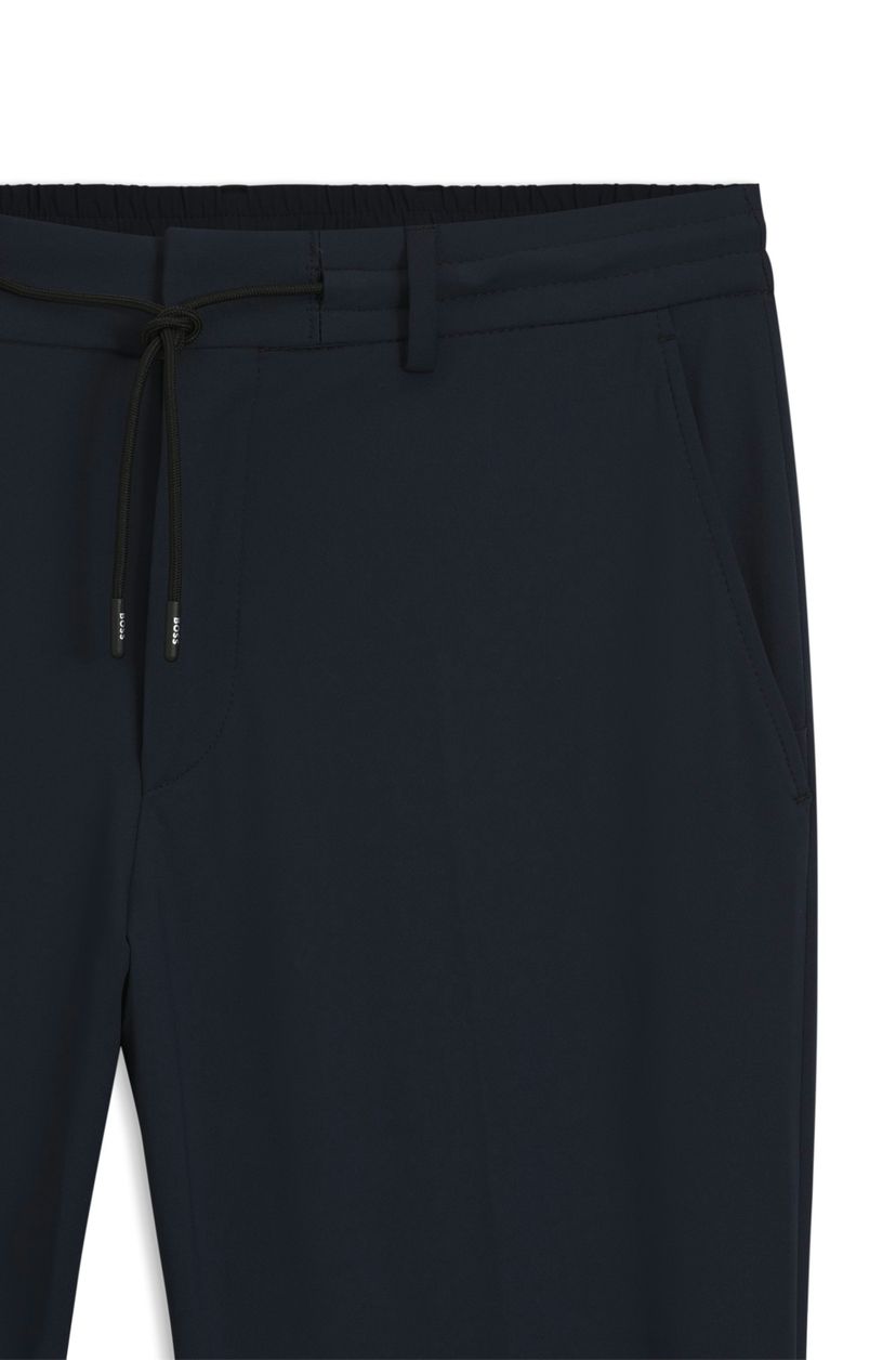 Kalhoty Dressletic slim fit z pratelného strečového žerzeje - Dark Blue - galerie #2