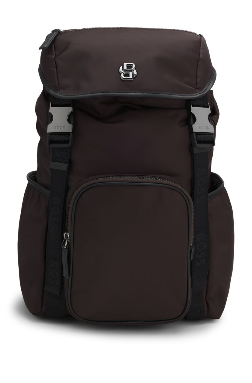 Batoh z kepru s monogramem Double B