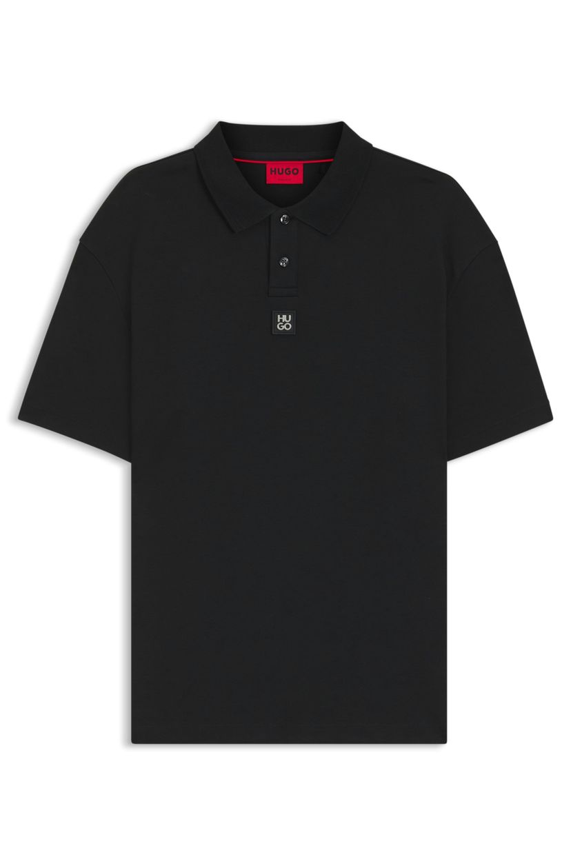 Bavlněné interlock polo se skládaným logem