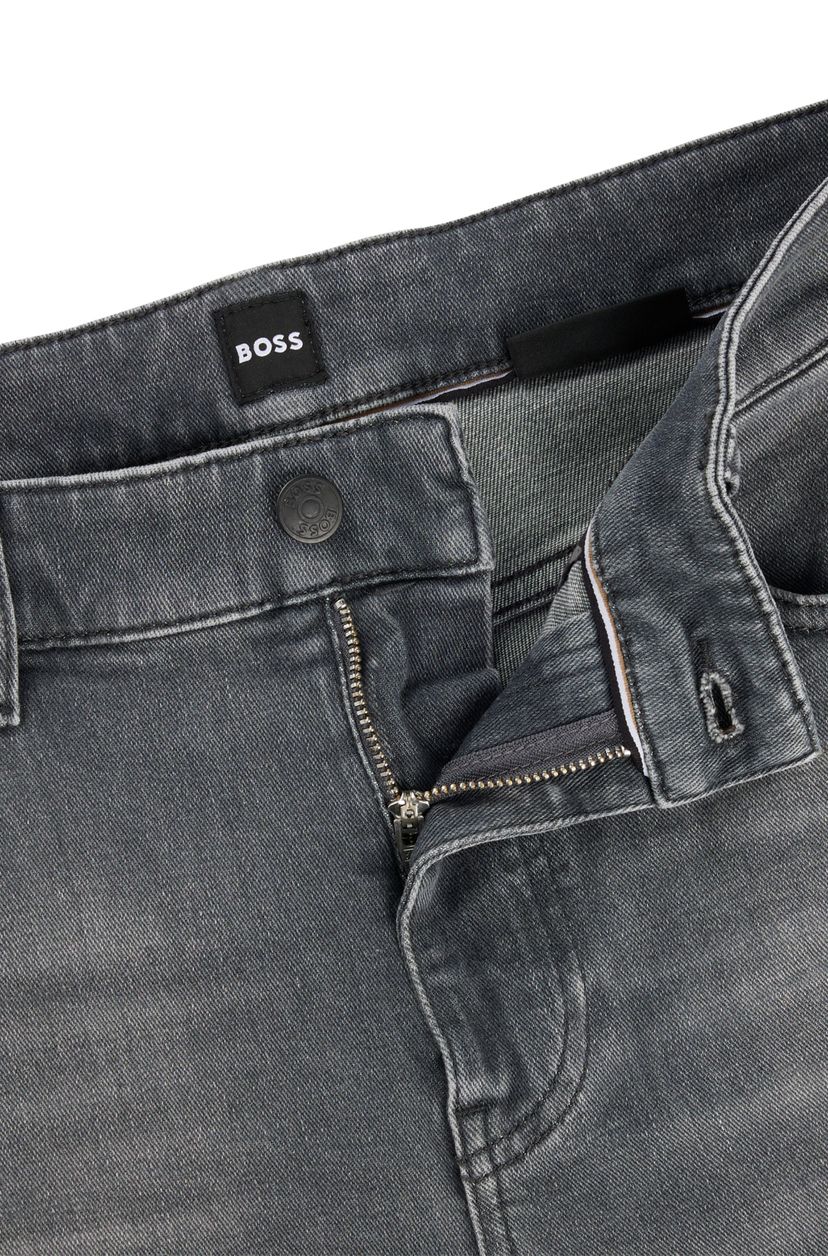 Džíny Delaware slim fit z super měkkého šedého denimu - Medium Grey - galerie #1
