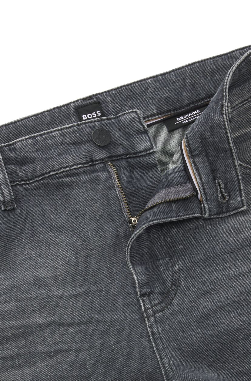 Džíny Maine regular fit z šedého strečového denimu - Medium Grey - galerie #1