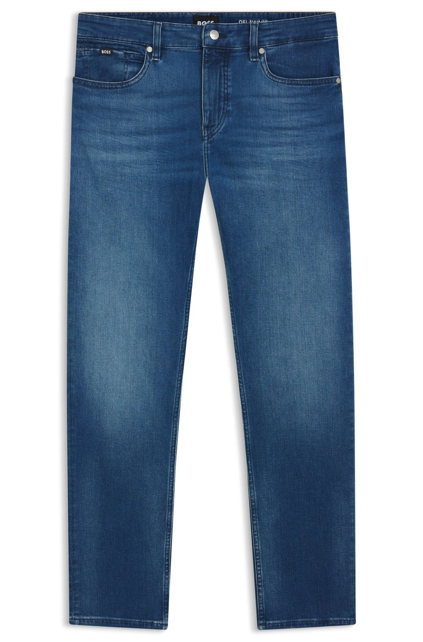 Džíny Delaware slim fit z modrého strečového denimu - Medium Blue