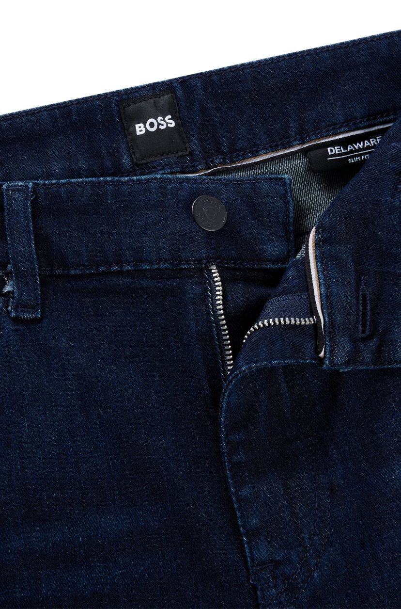 Džíny Delaware slim fit z tmavě modrého denimu - Navy - galerie #1