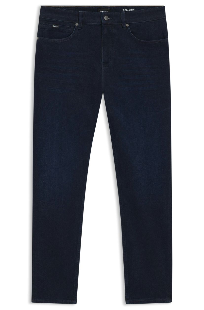 Džíny Maine regular fit z tmavě modrého denimu - Navy
