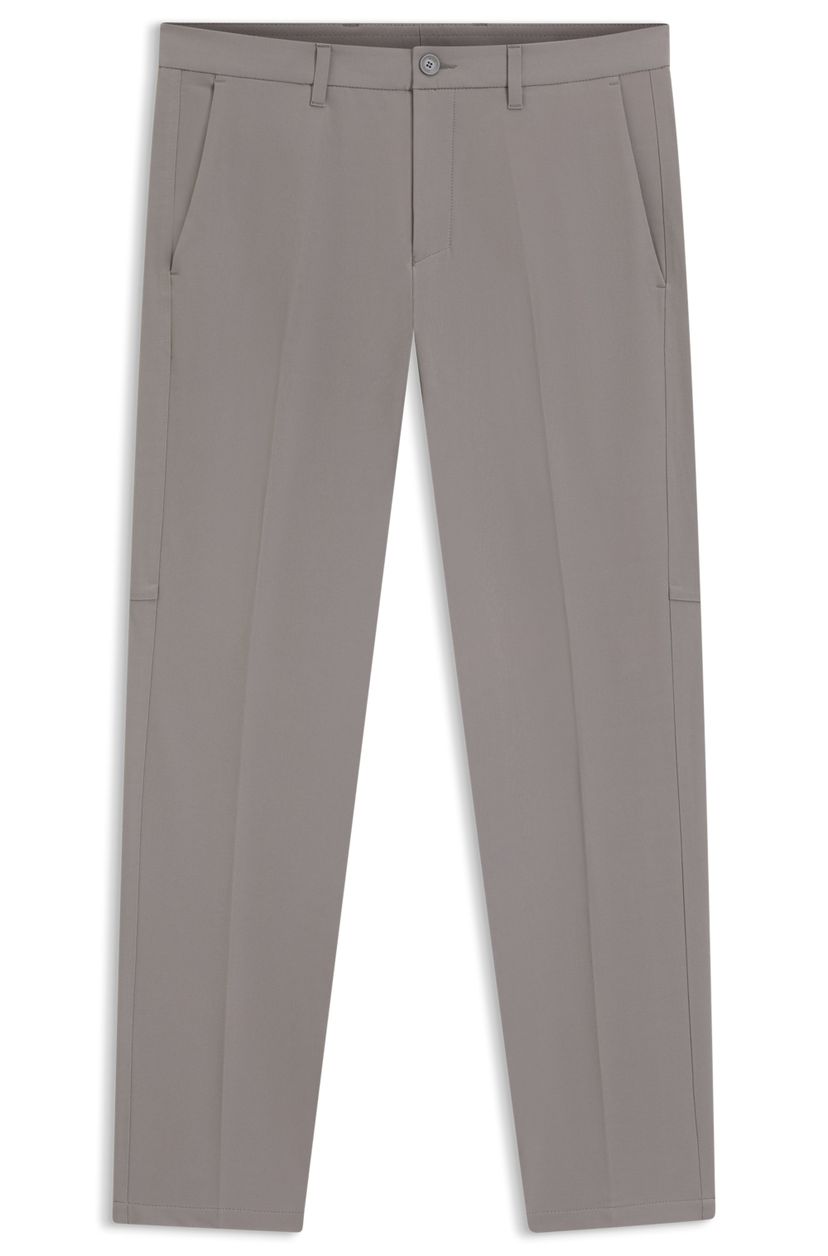 Technické kalhoty slim střihu se čtyřsměrným strečem - Open Grey