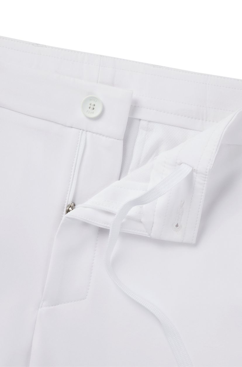 Kalhoty slim fit z voděodolné strečové tkaniny - galerie #1