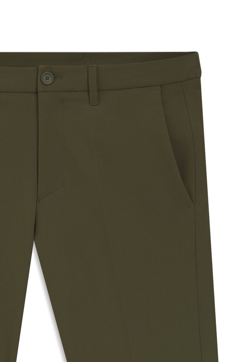 Kalhoty slim fit z voděodolné strečové tkaniny - Open Green - galerie #1