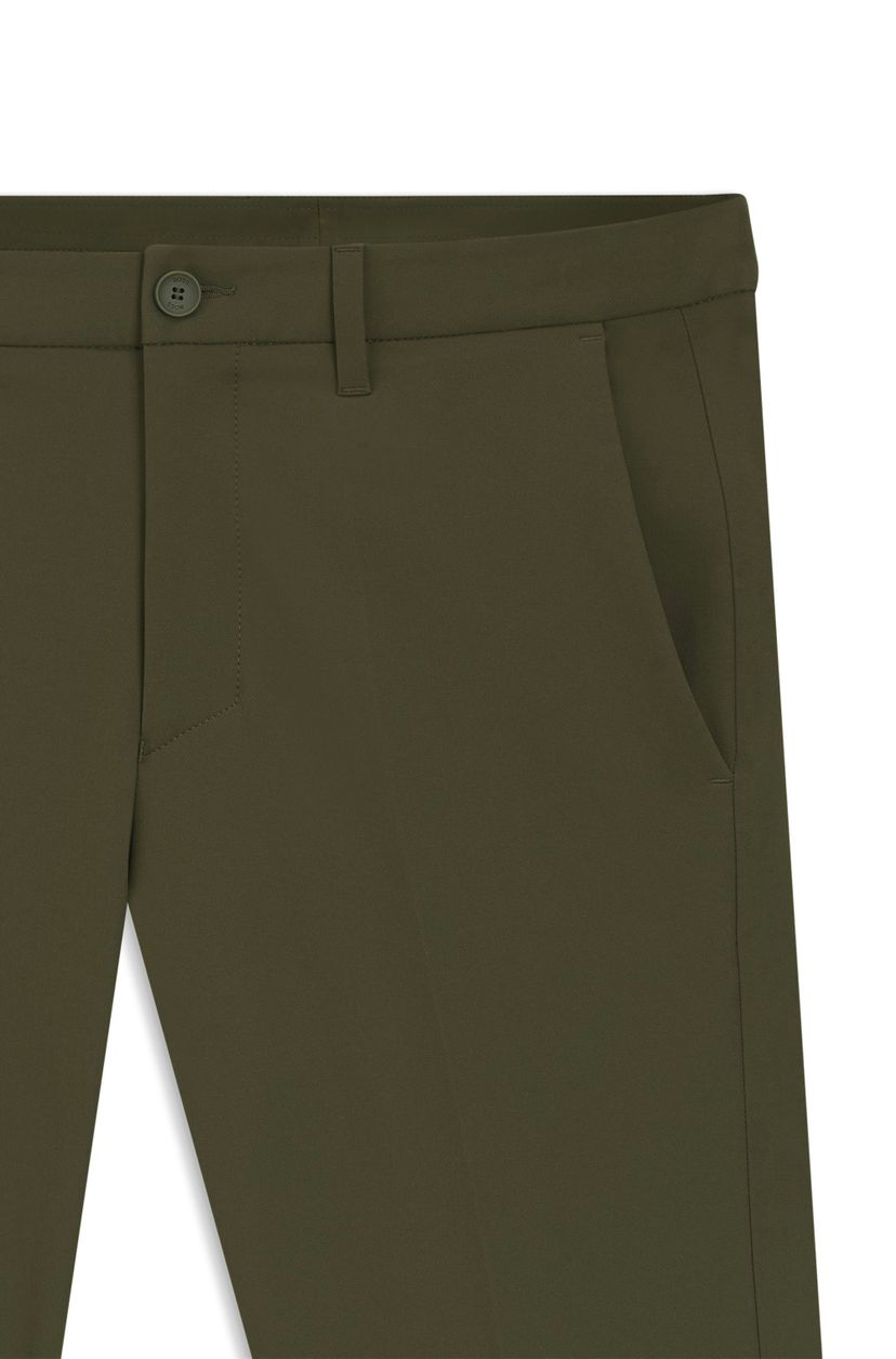 Kalhoty slim fit z voděodolné strečové tkaniny - Open Green - galerie #2
