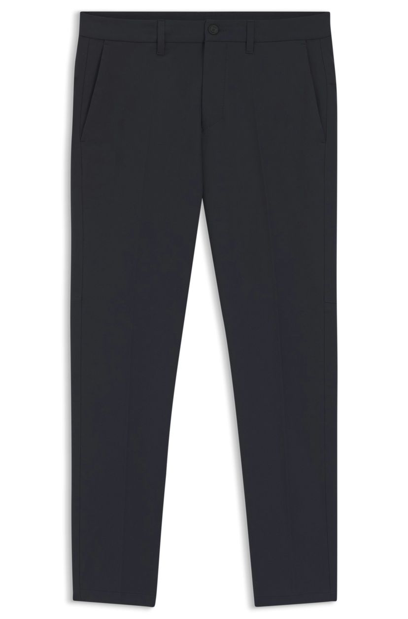 Kalhoty slim fit z voděodolné strečové tkaniny - Dark Blue