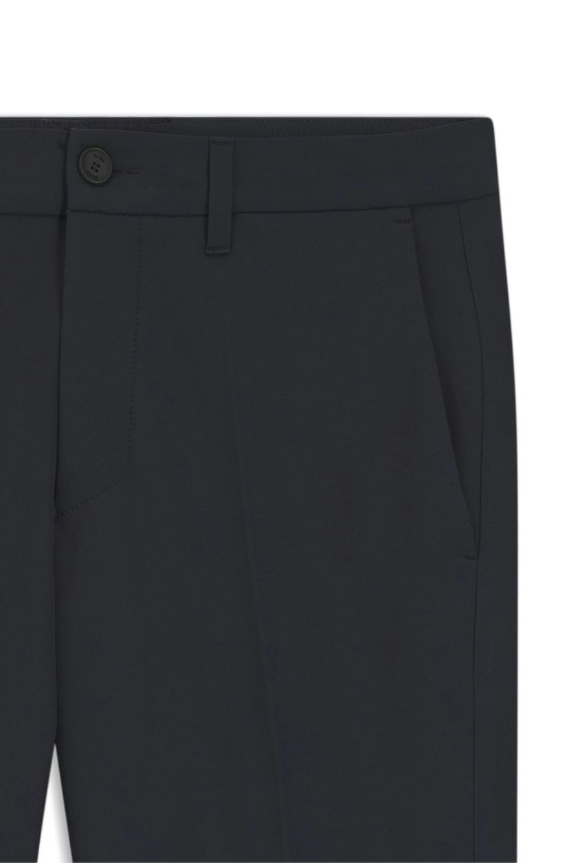 Kalhoty slim fit z voděodolné strečové tkaniny - Dark Blue - galerie #2