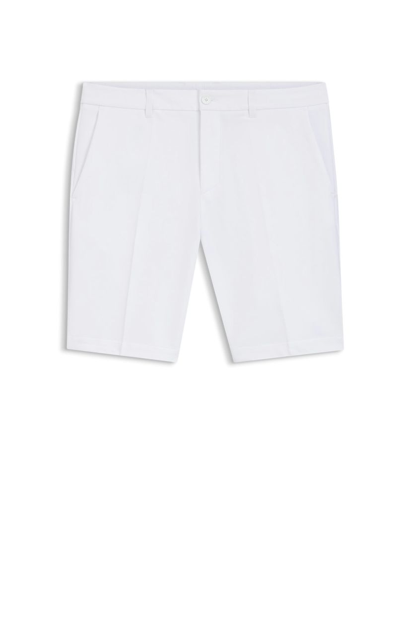 Kraťasy slim fit z voděodolné strečové tkaniny