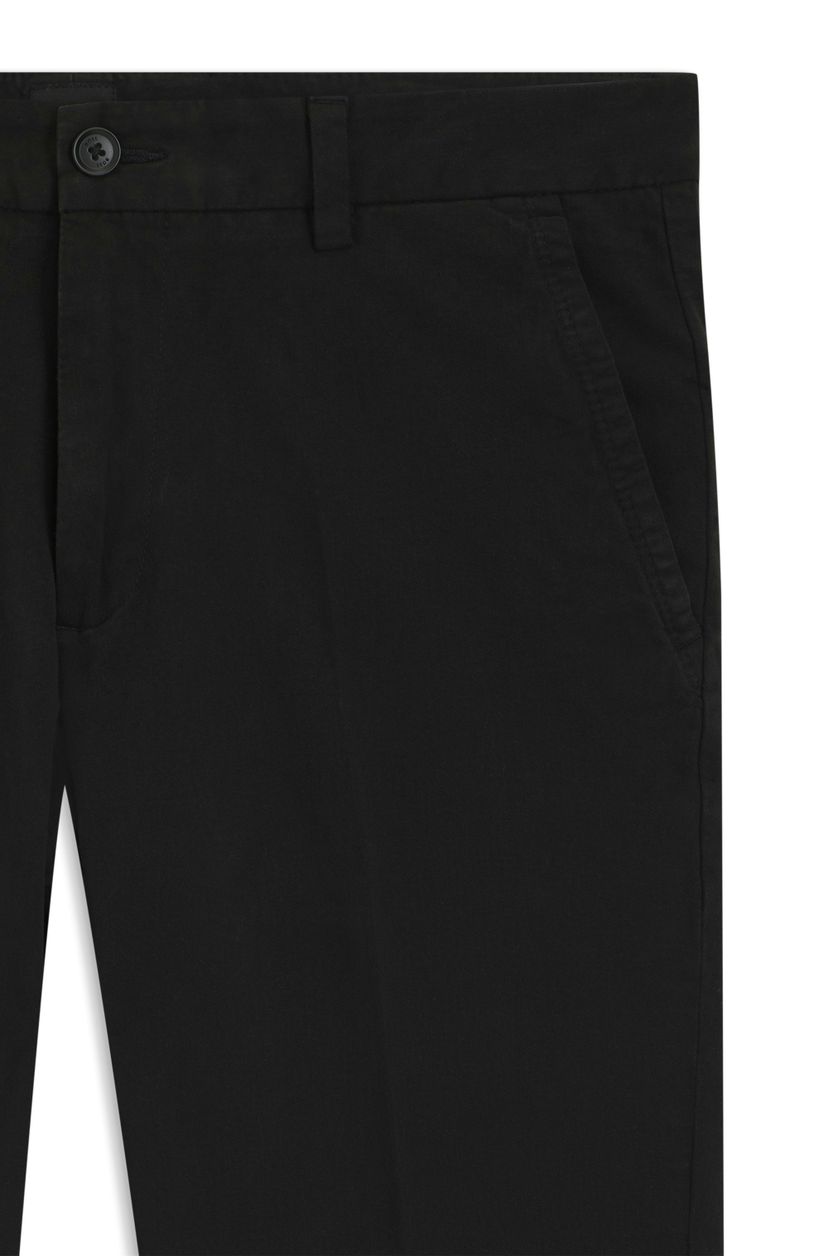Kalhoty slim fit ze strečového bavlněného gabardénu - Black - galerie #2