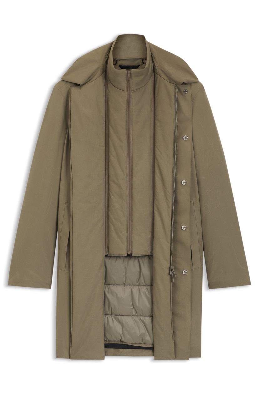 Voděodolný kabát z GORE-TEX® s odepínací vsadkou - galerie #1
