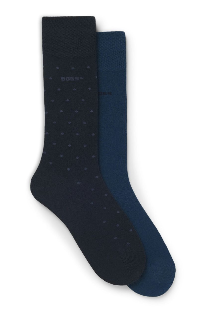 Dvojbalení ponožek běžné délky - Dark Blue