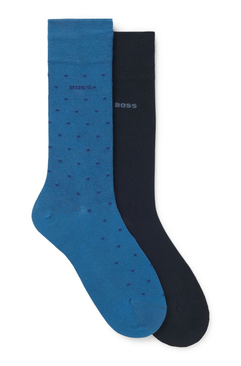 Dvojbalení ponožek běžné délky - Bright Blue