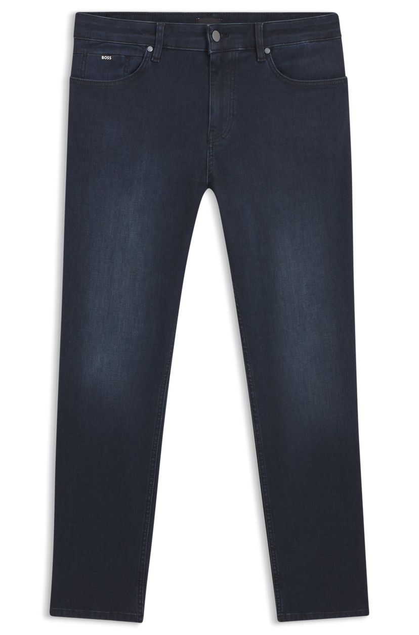Džíny Maine regular fit z modrého pleteného denimu
