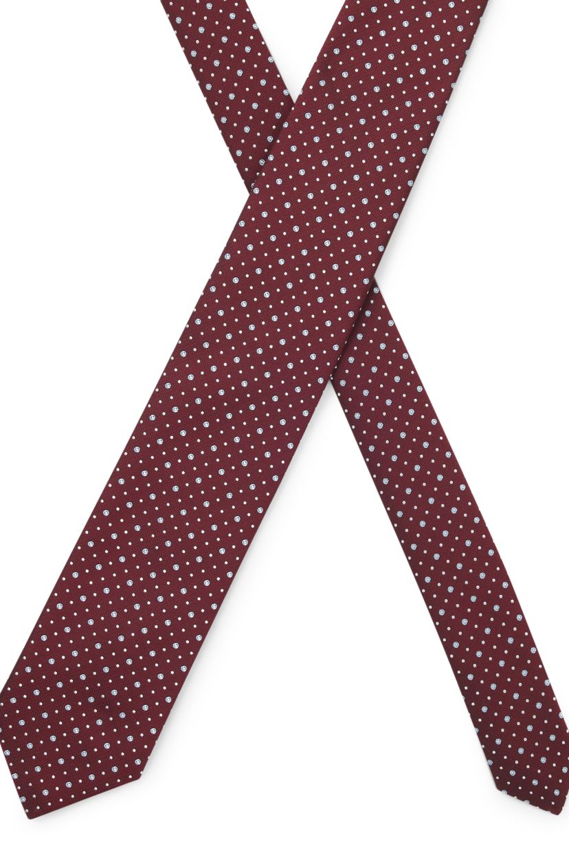 H-TIE CM 7.5 253 10275107 01 - Dark Red - galerie #2
