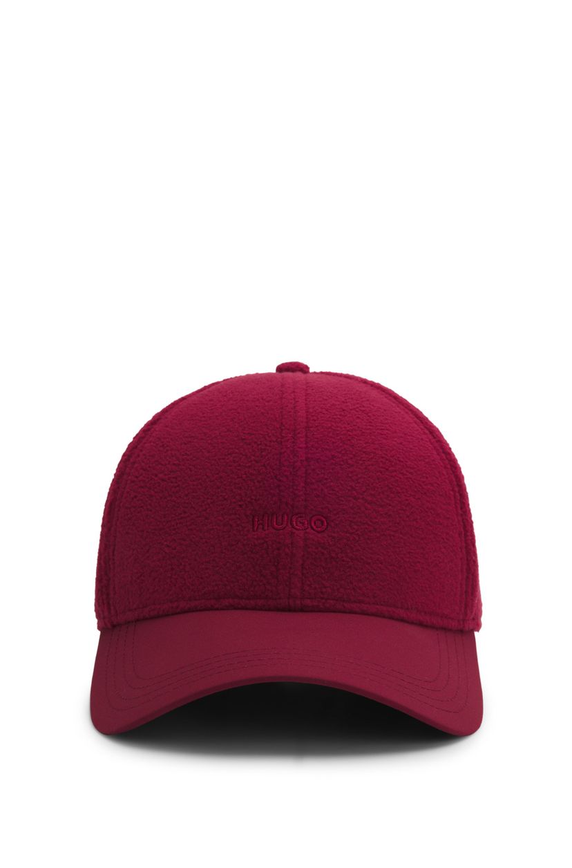 Fleece čepice s vyšívaným logem