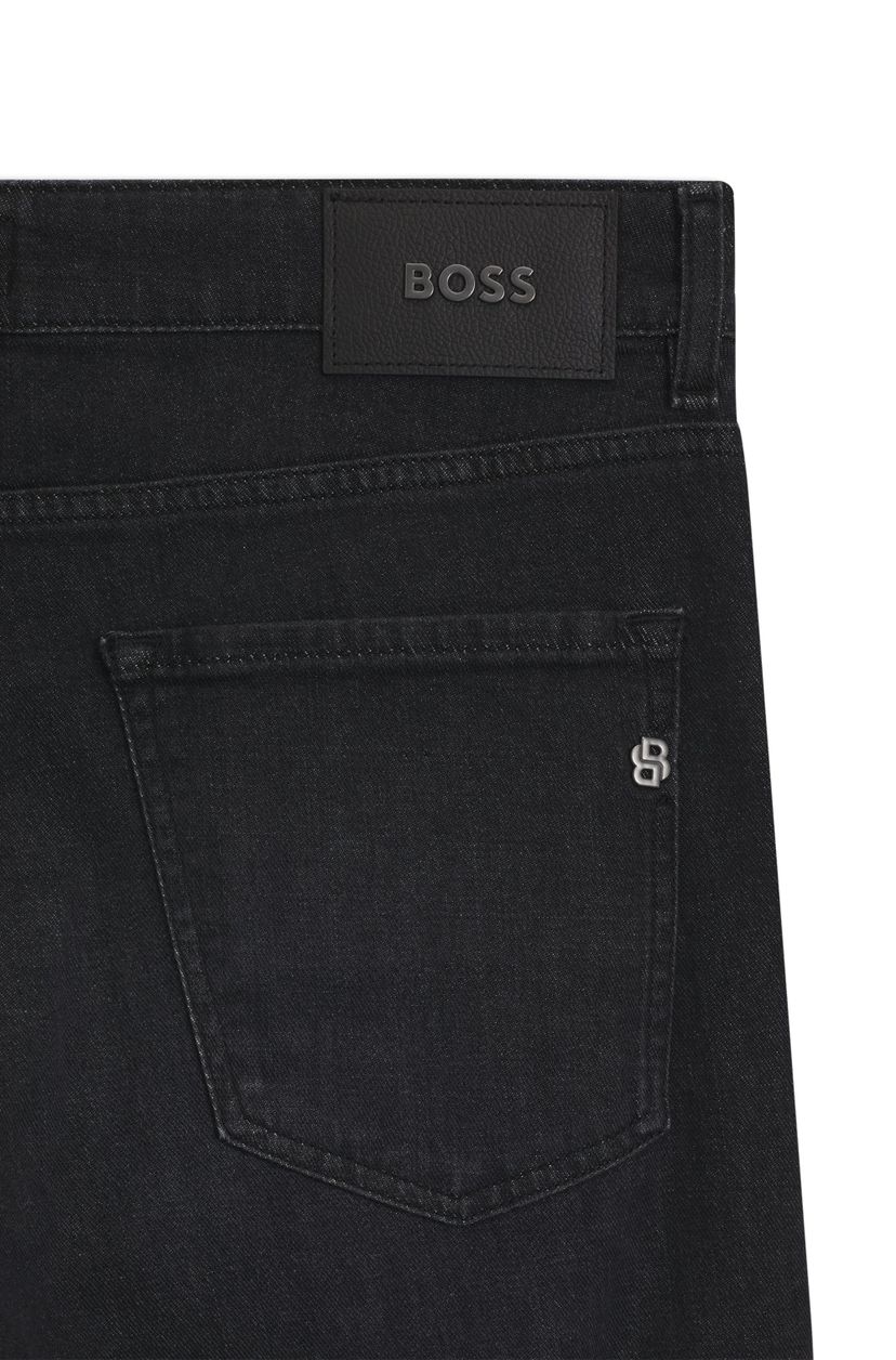 Slim-fit džíny Delaware z černého italského denimu - galerie #1