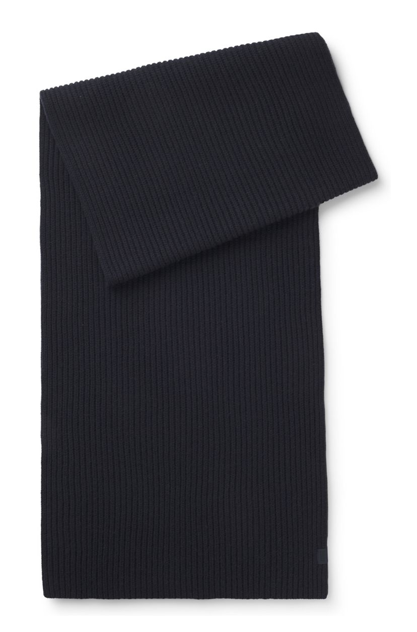 Šála BECKHAM x BOSS z panenské vlny a kašmíru