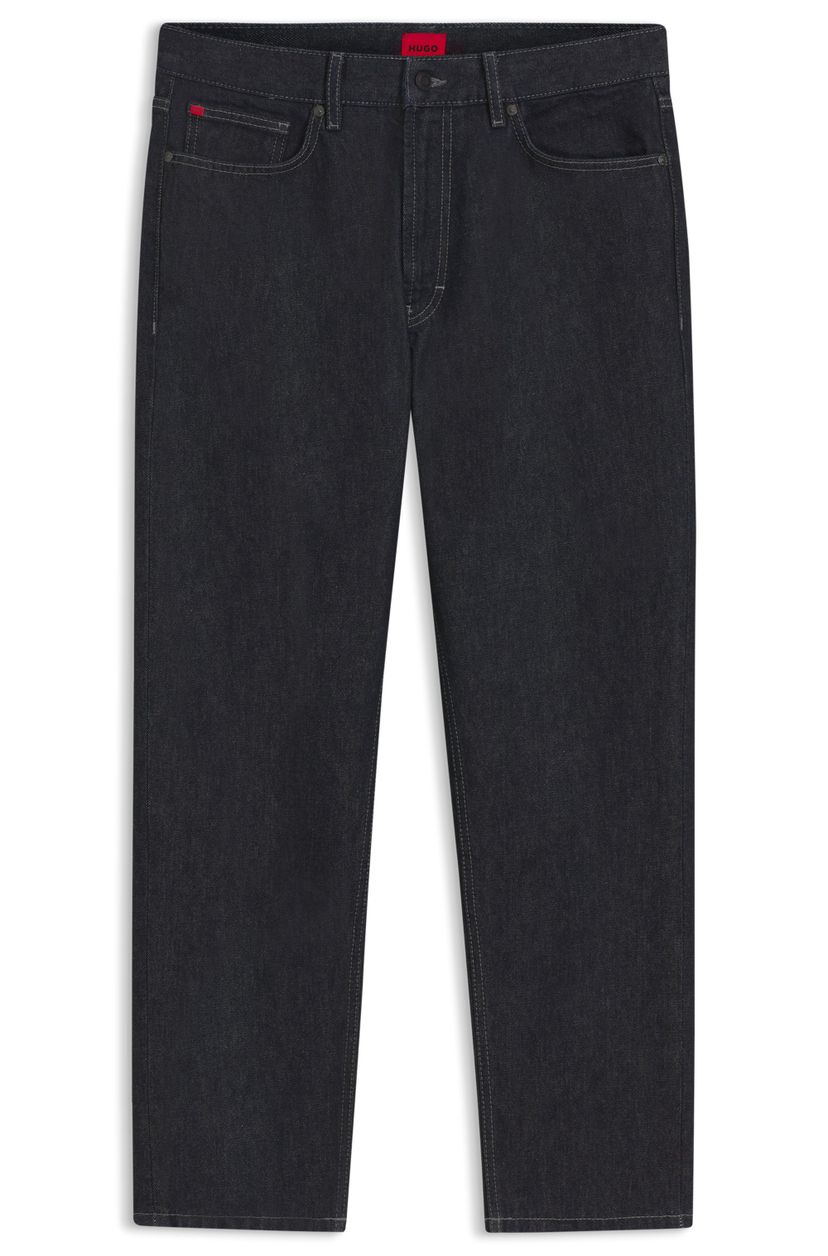 Džíny volného střihu z tmavě modrého denimu
