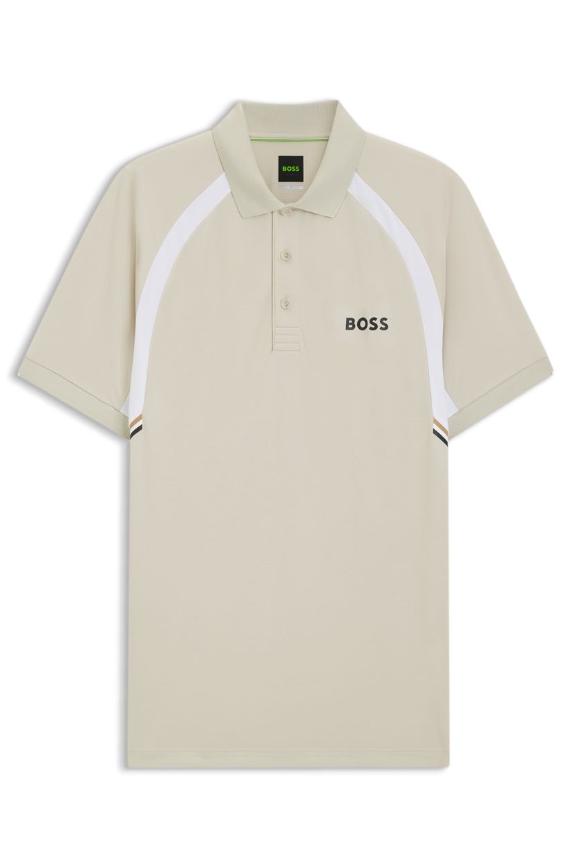 Rychleschnoucí slim fit polo tričko z strečové tkaniny